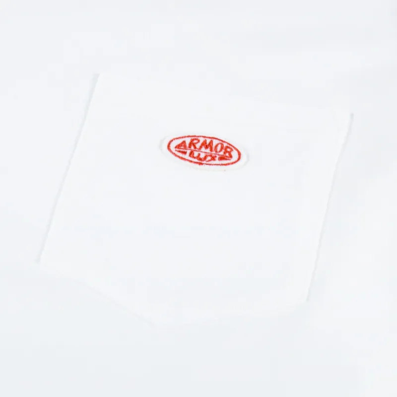 Armor Lux Heritage Pocket T Shirt White-2