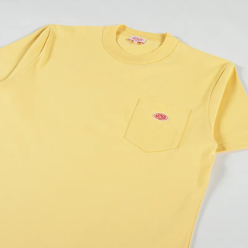 Armor Lux Heritage Pocket T Shirt Yellow-1