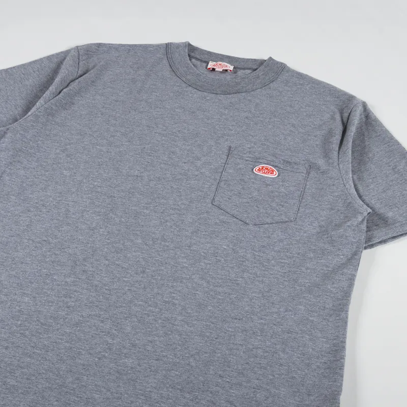 Armor Lux Heritage Pocket T Shirt Misty Grey-1