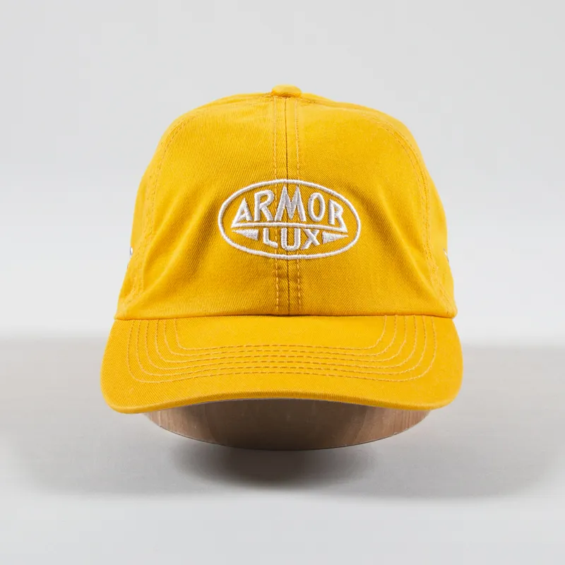 Armor Lux Embroidered Cap Yellow-1
