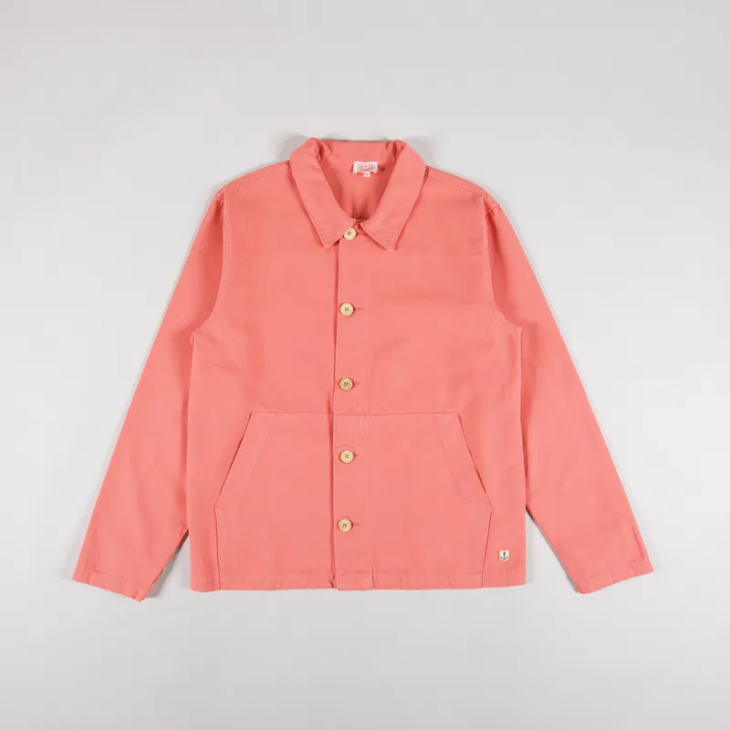 Armor Lux Fisherman Jacket Coral