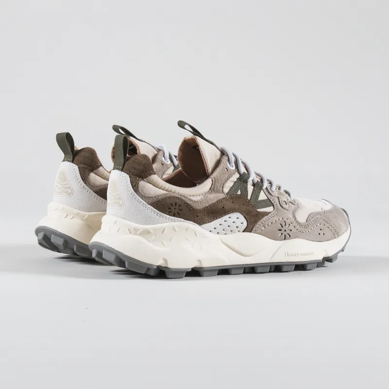 Flower Mountain Yamano 3 Shoes Trainers Off White Beige Brown
