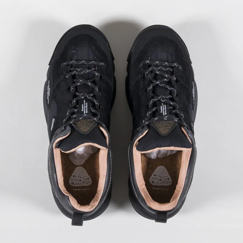 Flower Mountain Back Country Shoes Black-6