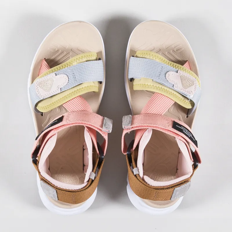 Flower Mountain Womens Nazca 2 Sandals Taupe Salmon-6