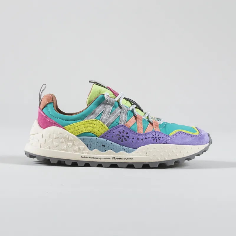Flower Mountain Womens Washi Shoes Lilac Green-2