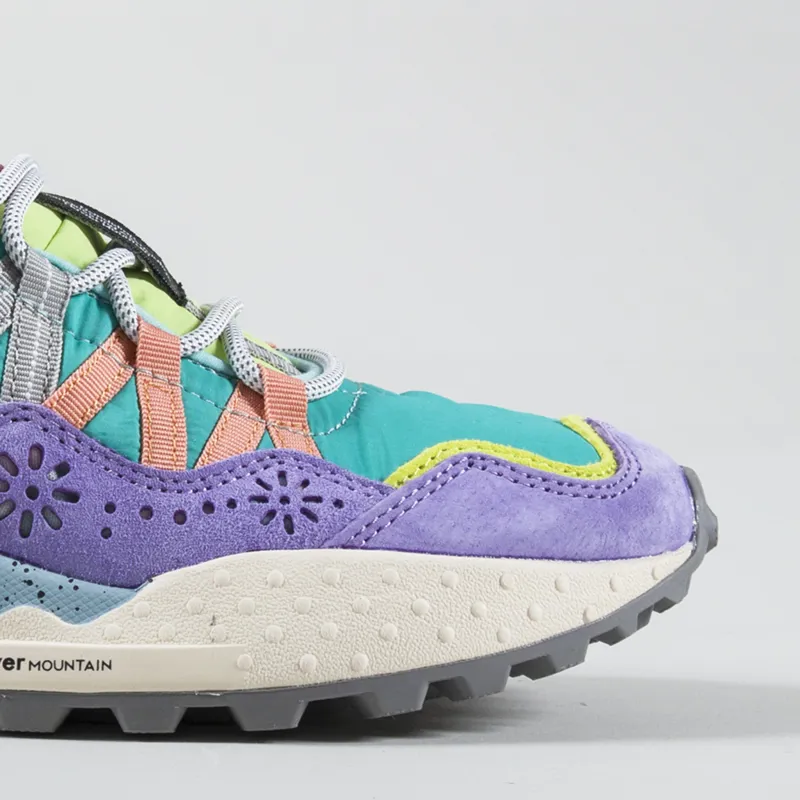 Flower Mountain Womens Washi Shoes Lilac Green-5