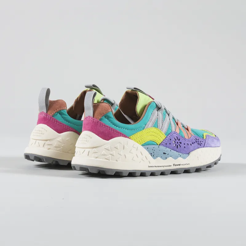 Flower Mountain Womens Washi Shoes Lilac Green-1