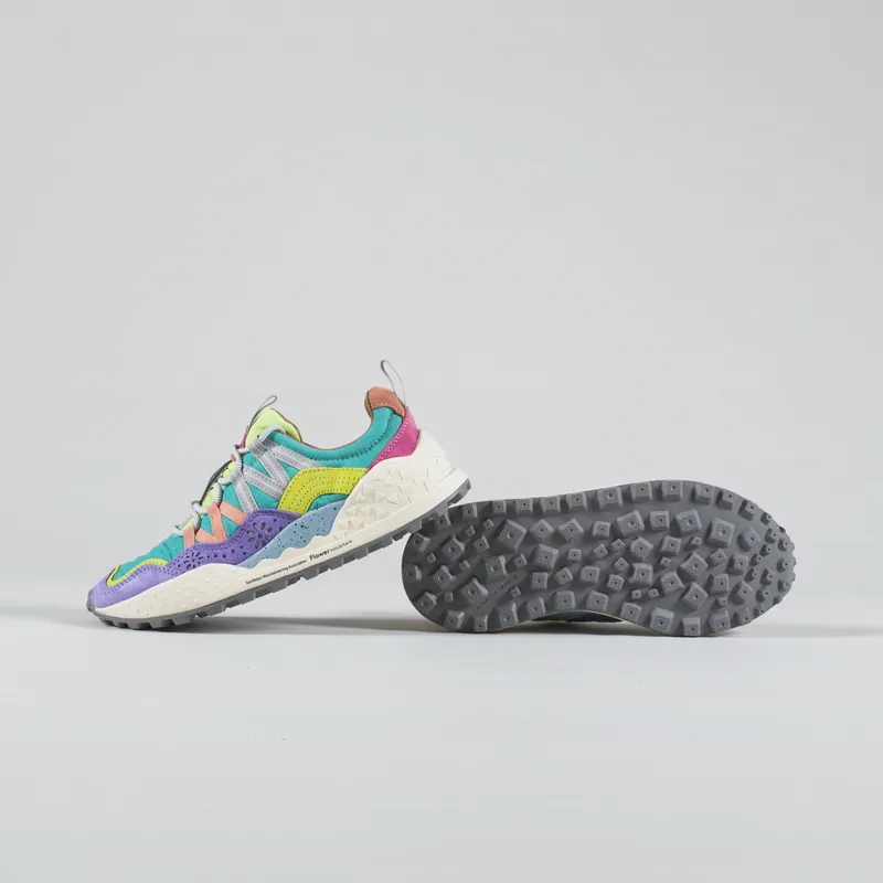Flower Mountain Womens Washi Shoes Lilac Green-3