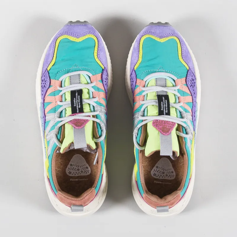 Flower Mountain Womens Washi Shoes Lilac Green-6