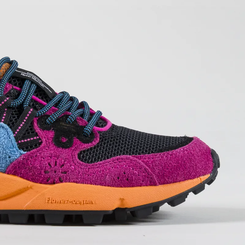 Flower Mountain Womens Yamano 3 Shoes Fuchsia Multi Mesh-5