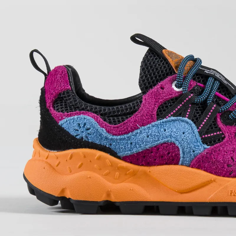 Flower Mountain Womens Yamano 3 Shoes Fuchsia Multi Mesh-4