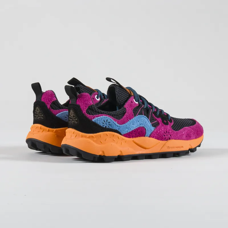Flower Mountain Womens Yamano 3 Shoes Fuchsia Multi Mesh-1