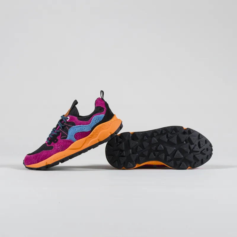 Flower Mountain Womens Yamano 3 Shoes Fuchsia Multi Mesh-3