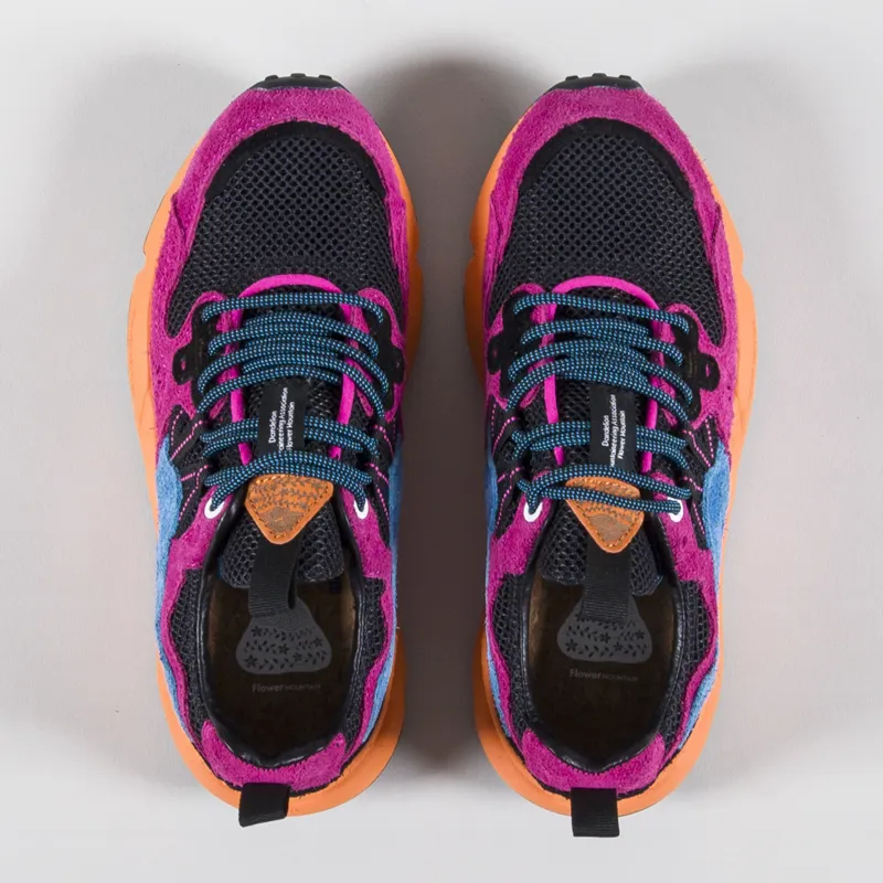 Flower Mountain Womens Yamano 3 Shoes Fuchsia Multi Mesh-6