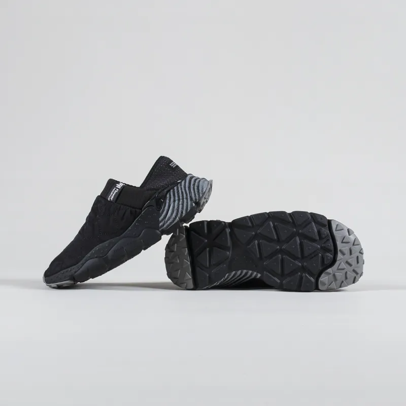 Flower Mountain Camp Shoes Black Nylon-3