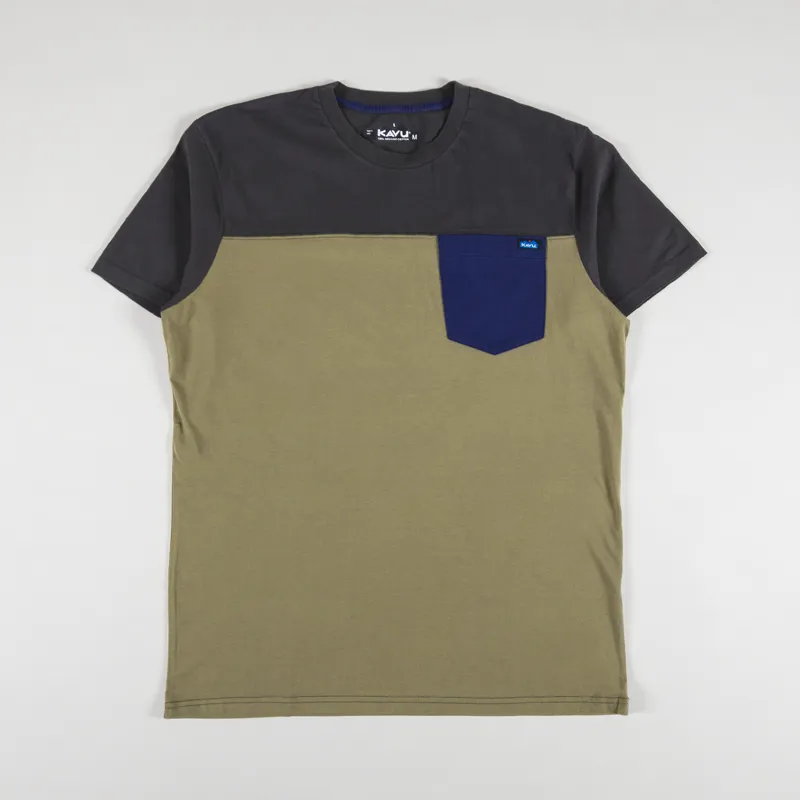 Kavu Piece Out T Shirt Shadow Trail