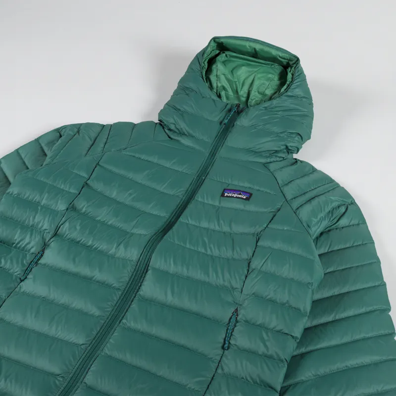 Patagonia Womens Down Sweater Hoody Conifer Green-7
