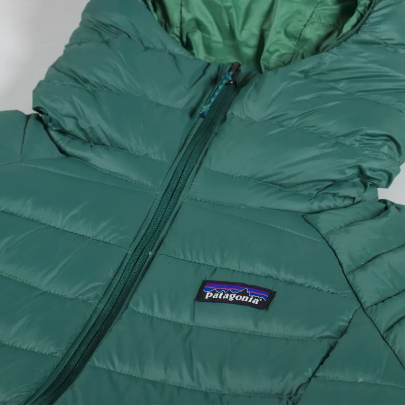Patagonia Womens Down Sweater Hoody Conifer Green-10