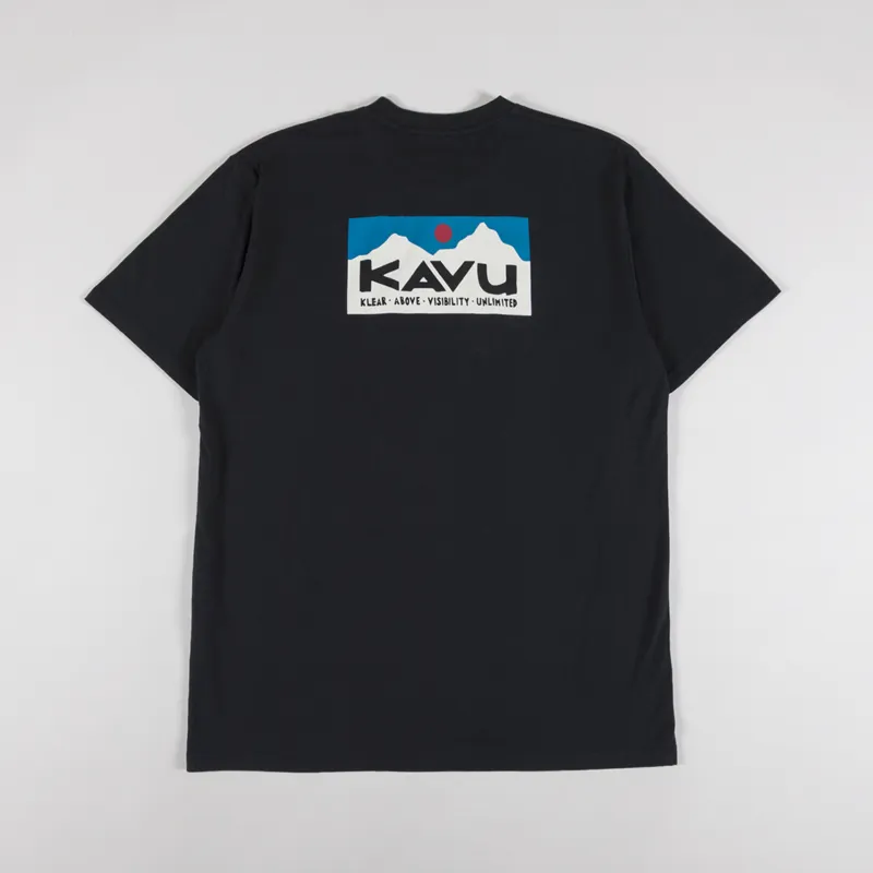 Kavu Klear Above Etch Art T Shirt Black