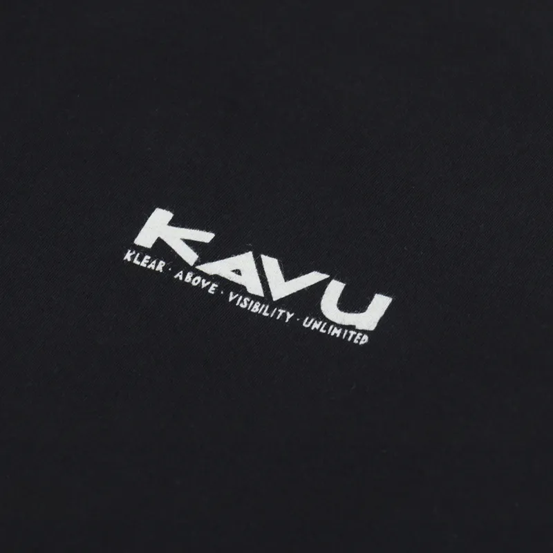 Kavu Klear Above Etch Art T Shirt Black-5
