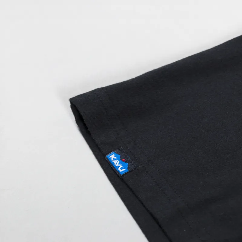 Kavu Klear Above Etch Art T Shirt Black-6