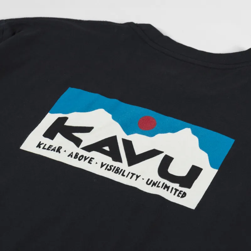 Kavu Klear Above Etch Art T Shirt Black-4