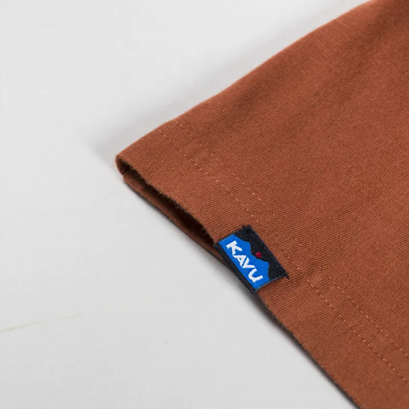 Kavu Klear Above Etch Art T Shirt Copper-6
