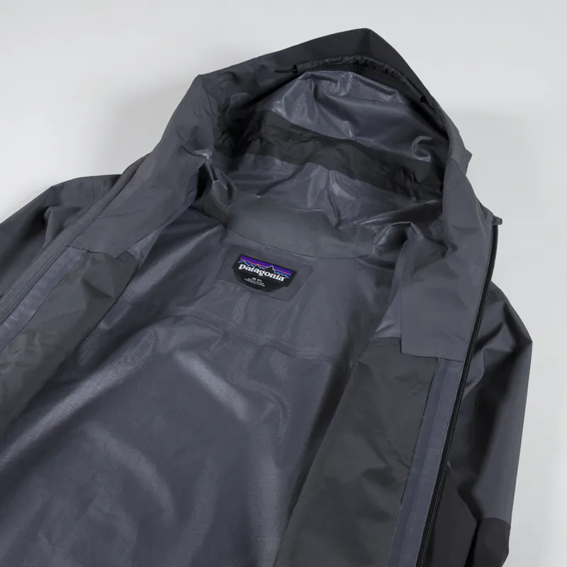 Patagonia Mens Boulder Fork Rain Waterproof Jacket Forge Grey