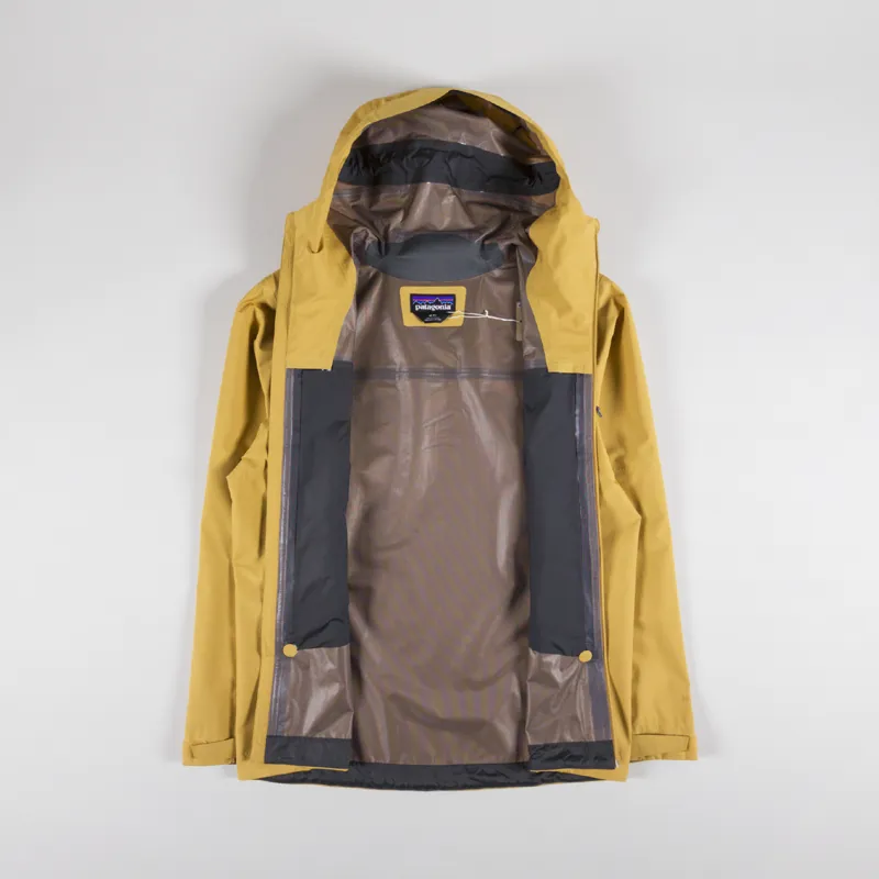 Patagonia Mens Boulder Fork Waterproof Rain Jacket Pufferfish