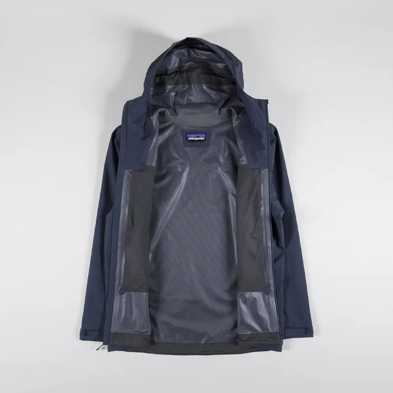 Patagonia Mens Boulder Fork Rain Waterproof Jacket Smolder Blue