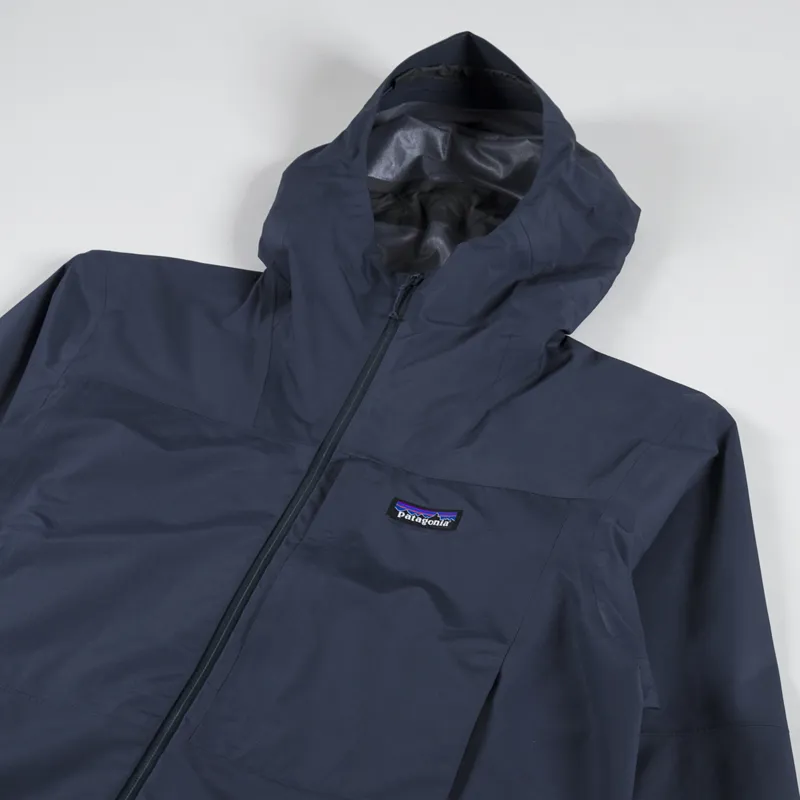 Patagonia Mens Boulder Fork Rain Waterproof Jacket Smolder Blue