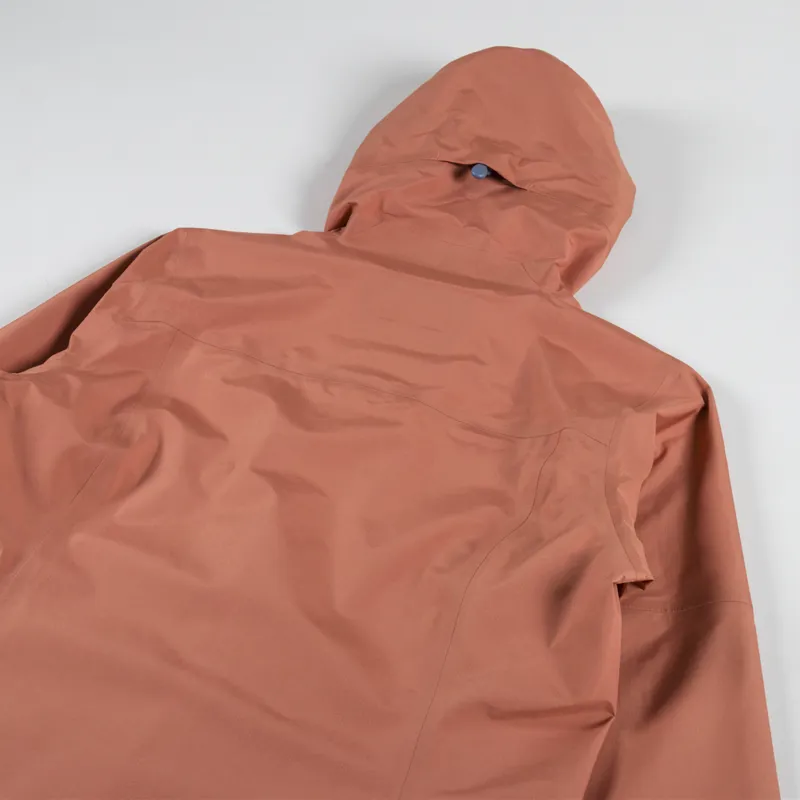Patagonia Womens Boulder Fork Rain Jacket Sienna Clay-9