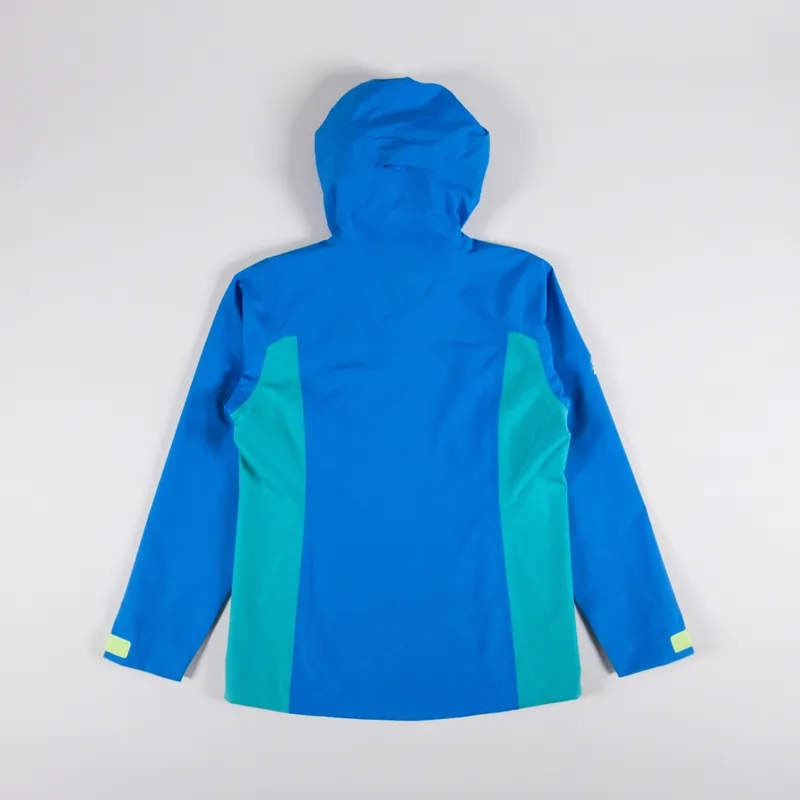 Patagonia Womens Boulder Fork Rain Jacket Subtidal Blue-6