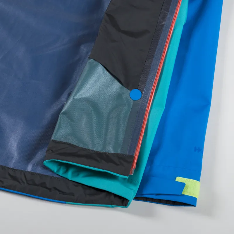 Patagonia Womens Boulder Fork Rain Jacket Subtidal Blue-11