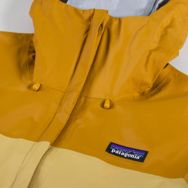 Patagonia Womens Torrentshell 3L Jacket Pufferfish Gold-9