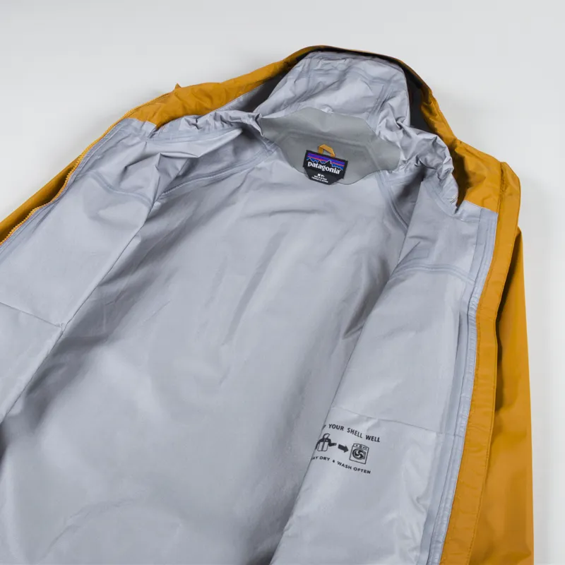 Patagonia Womens Torrentshell 3L Jacket Pufferfish Gold-7