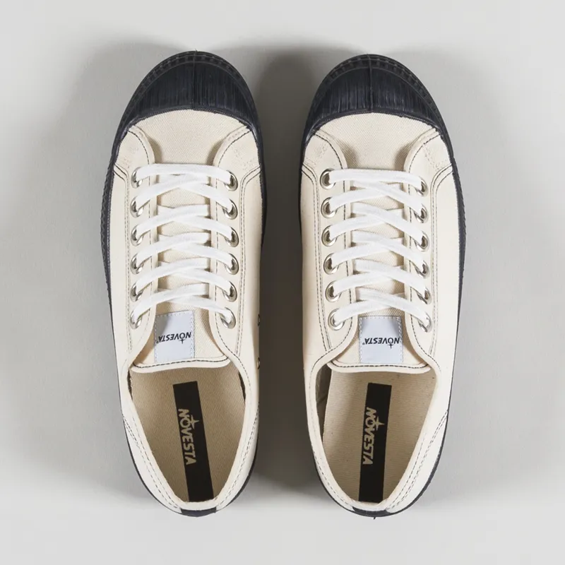 Novesta Star Master Contrast Shoes Beige Black-4