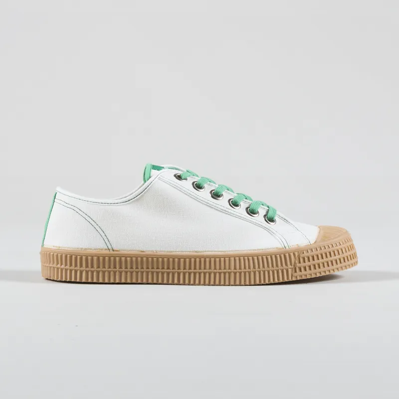 Novesta Star Master Contrast Shoes White Green Transparent-2