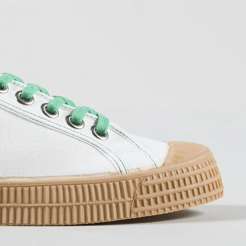 Novesta Star Master Contrast Shoes White Green Transparent-5