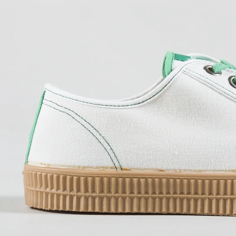 Novesta Star Master Contrast Shoes White Green Transparent-4