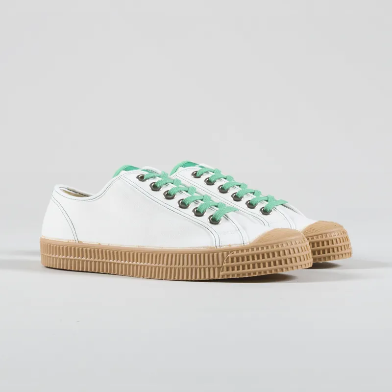 Novesta Star Master Contrast Shoes White Green Transparent