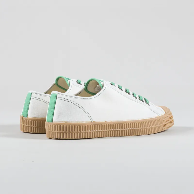 Novesta Star Master Contrast Shoes White Green Transparent-1