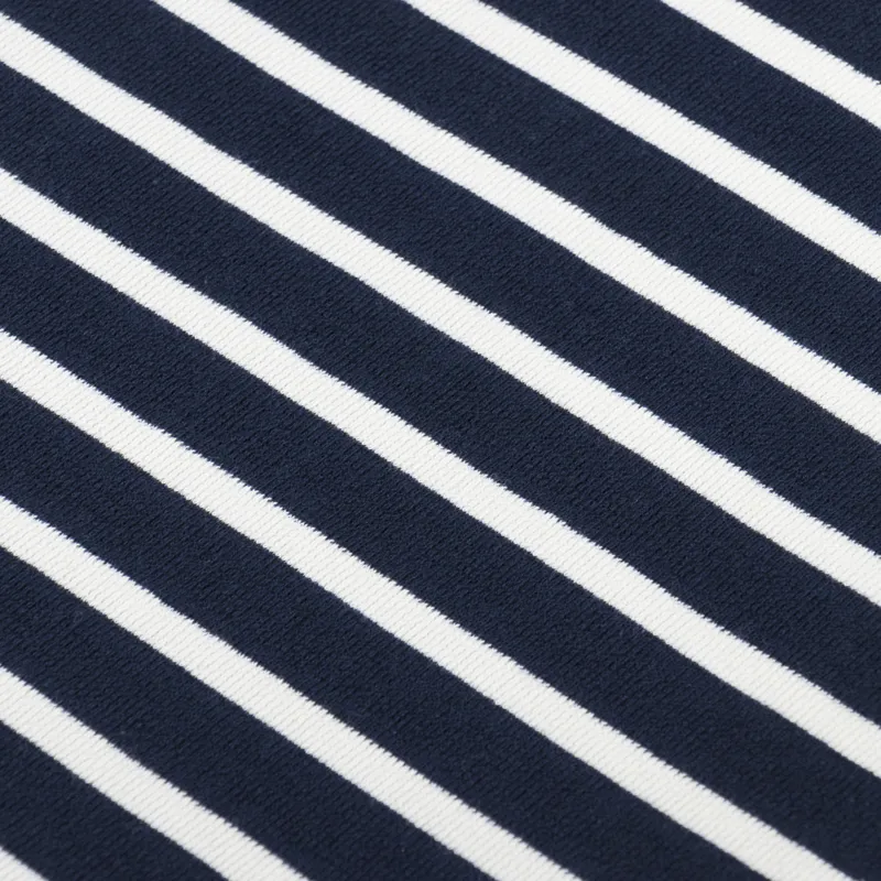 Anerkjendt Akkikki Stripe T Shirt Dark Navy-3