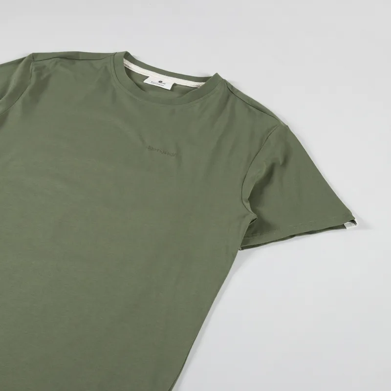 Anerkjendt Akkikki Print T Shirt Olivine-3