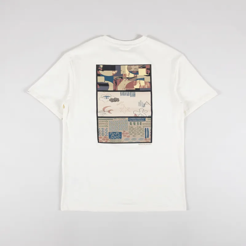Anerkjendt Akkikki Print 2 T Shirt Tofu