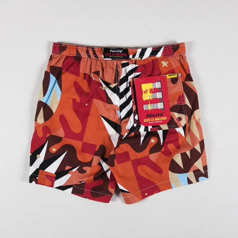 Deus Ex Machina Naito Manuva Short Red-1