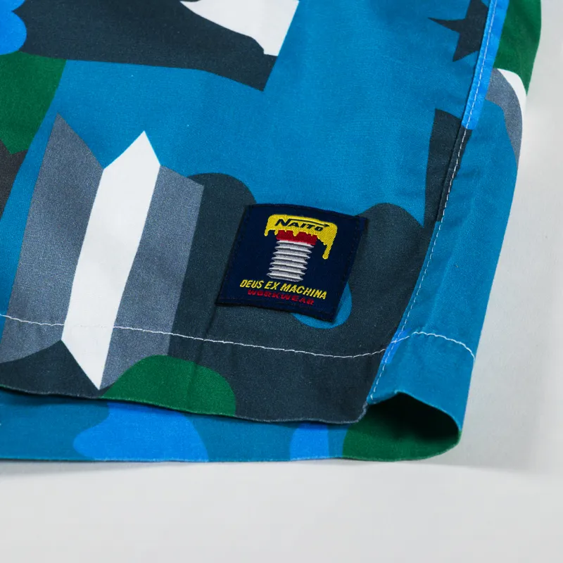 Deus Ex Machina Naito Manuva Short Blue-4