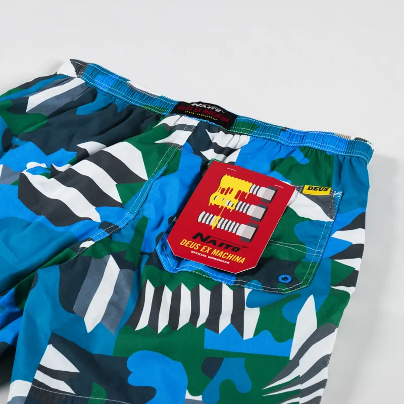 Deus Ex Machina Naito Manuva Short Blue-3