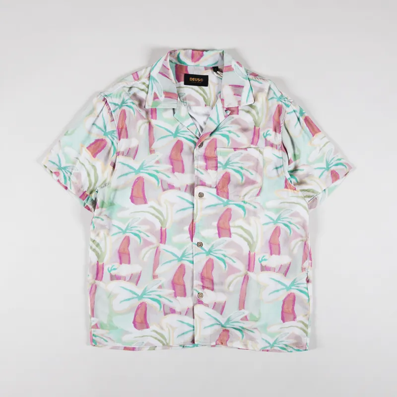 Deus Ex Machina Palms Shirt Sea Foam