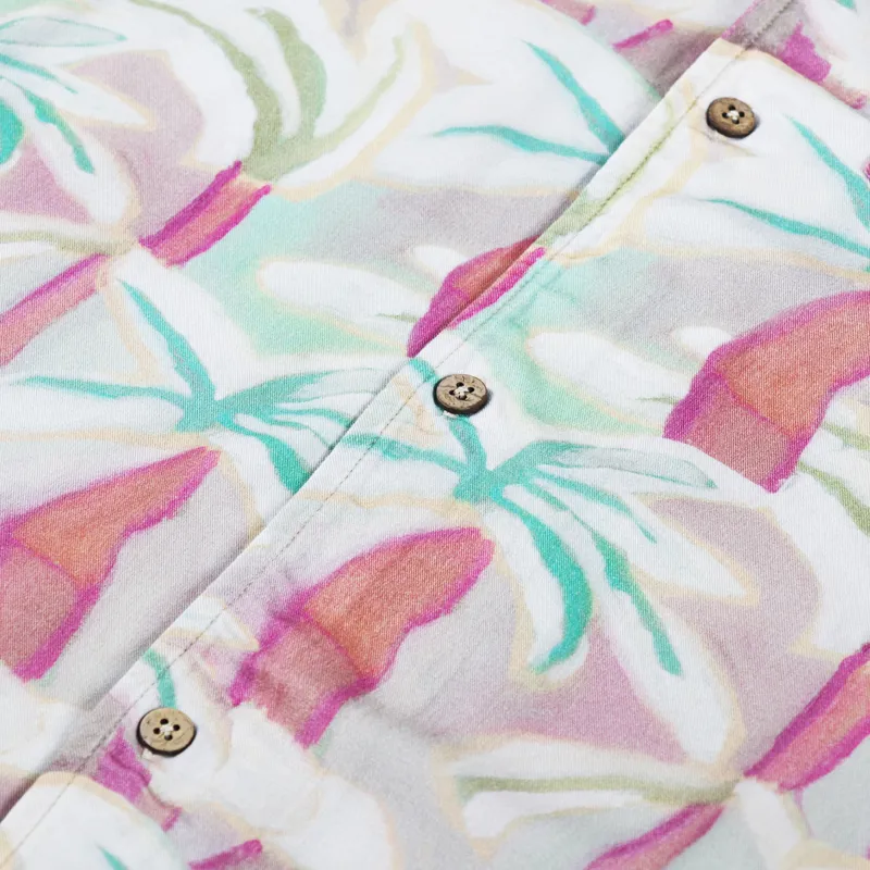 Deus Ex Machina Palms Shirt Sea Foam-3